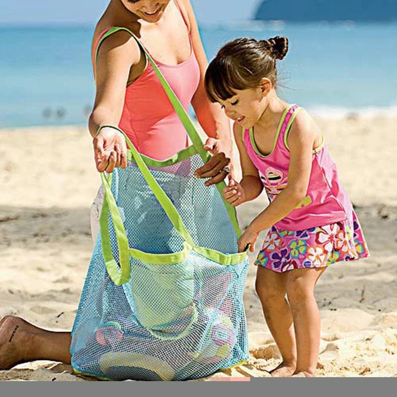 Beauty Makeup Women - Children Sand Away Protable Mesh Bag