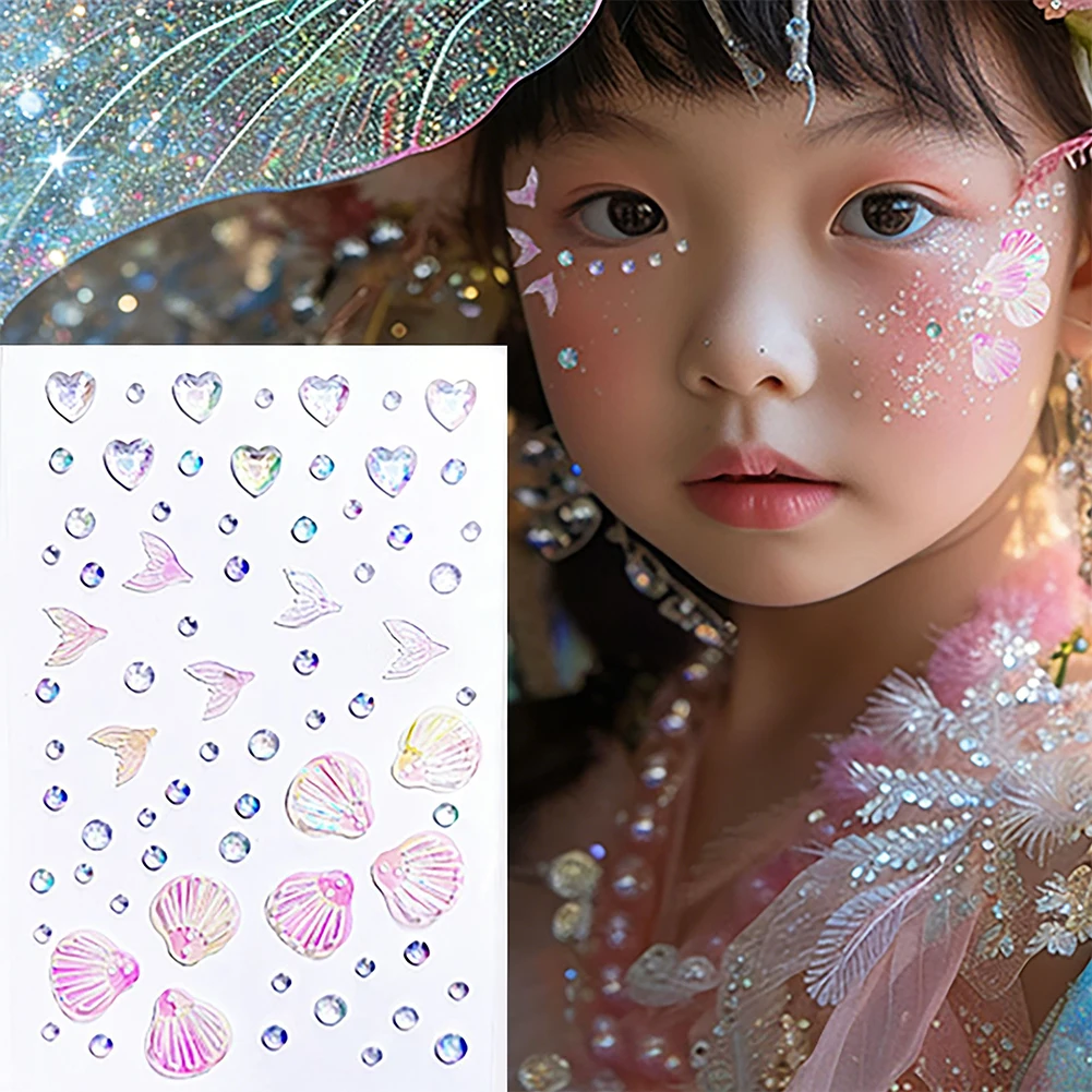 Beauty Gems Makeup - Crystal Rhinestone Butterfly Glitter Stickers Shining