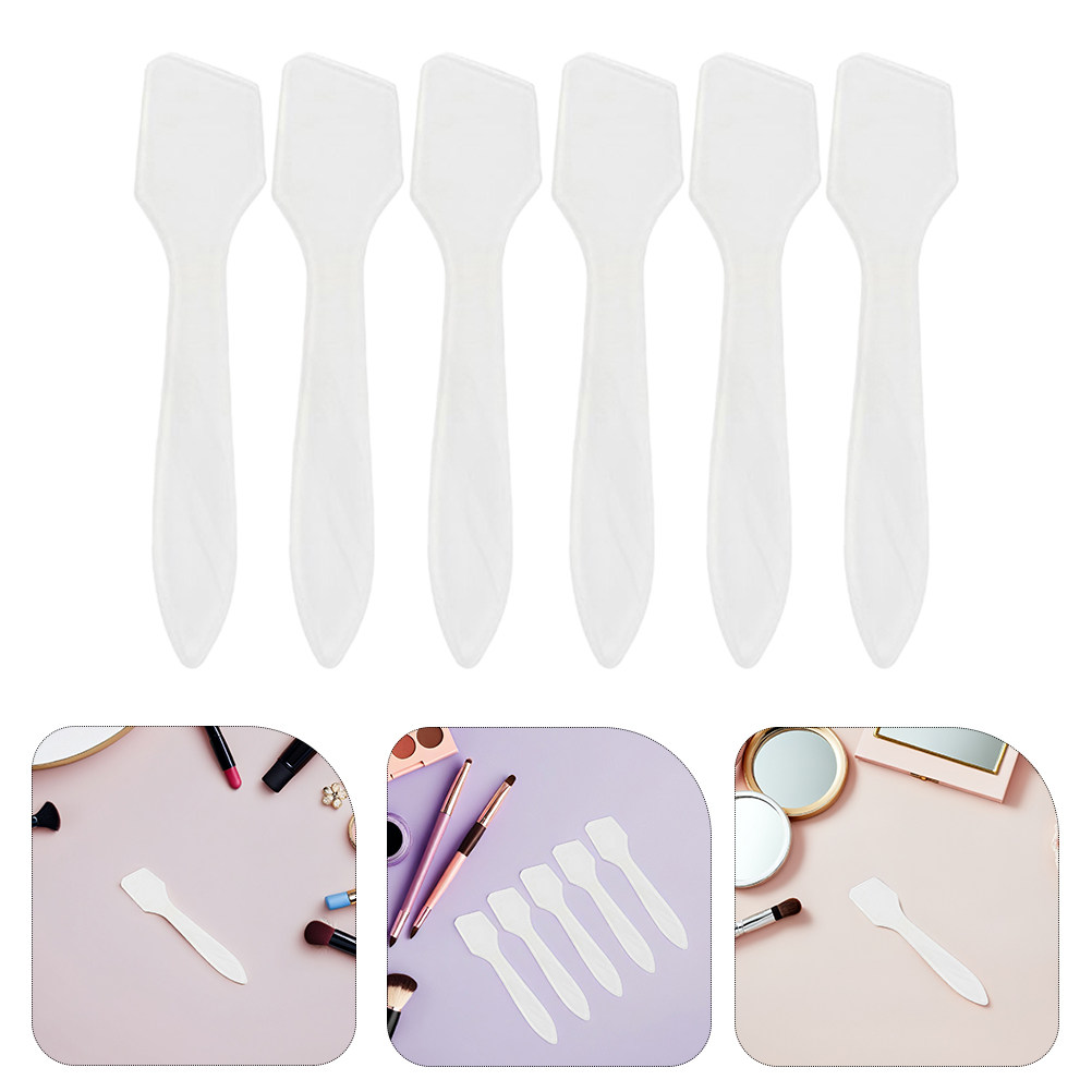 Beauty Makeup Women - 50Pcs Makeup Spatula Plastic Scoop Tool
