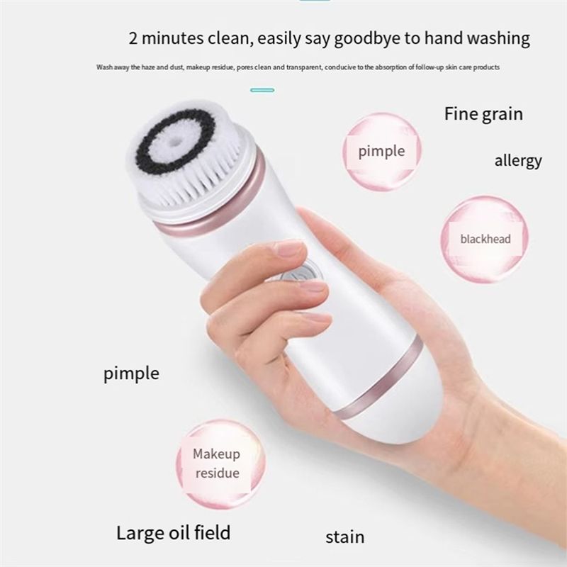 BAAM-Silicone Facial Cleanser  - Electric Face Cleanser Brush recension och pris