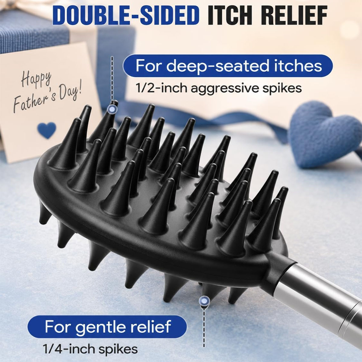 Upgraded 5-Section Cactus Back - Hair Scalp Massager recension och pris