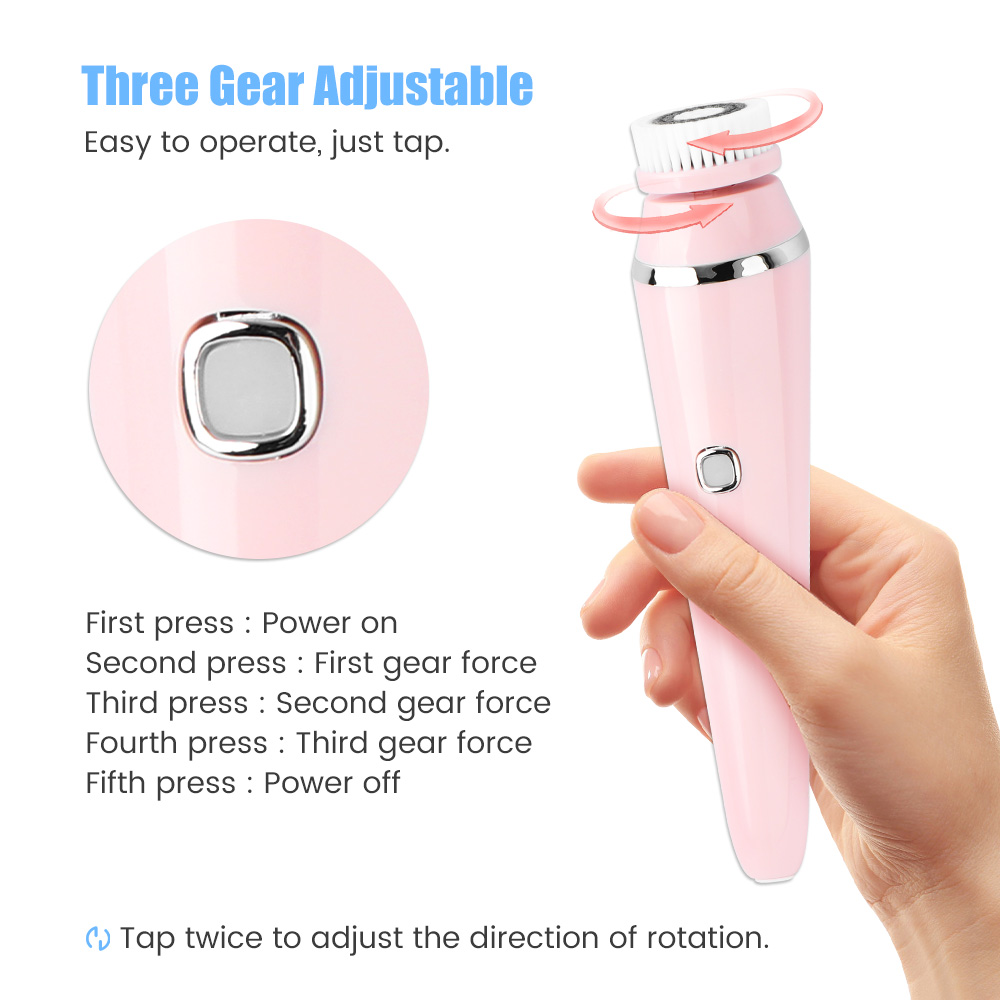 4 in 1 Electric Facial Cleansi - Electric Face Cleanser Brush recension och pris