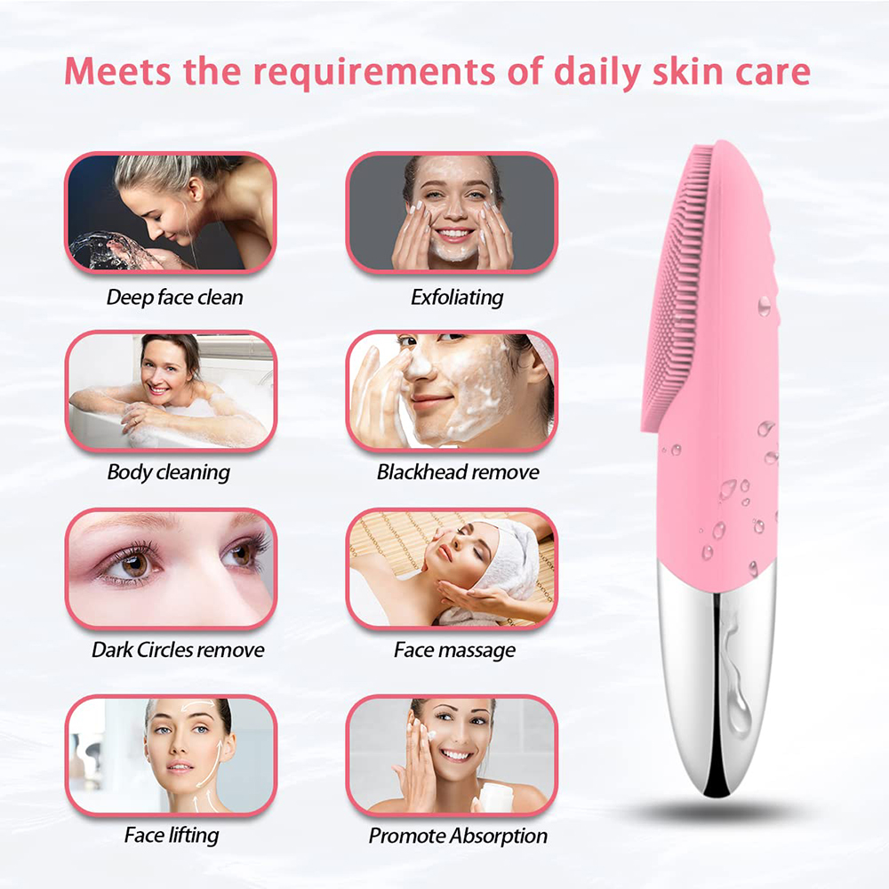 Mini Electric Facial Cleaning  - Electric Face Cleanser Brush recension och pris