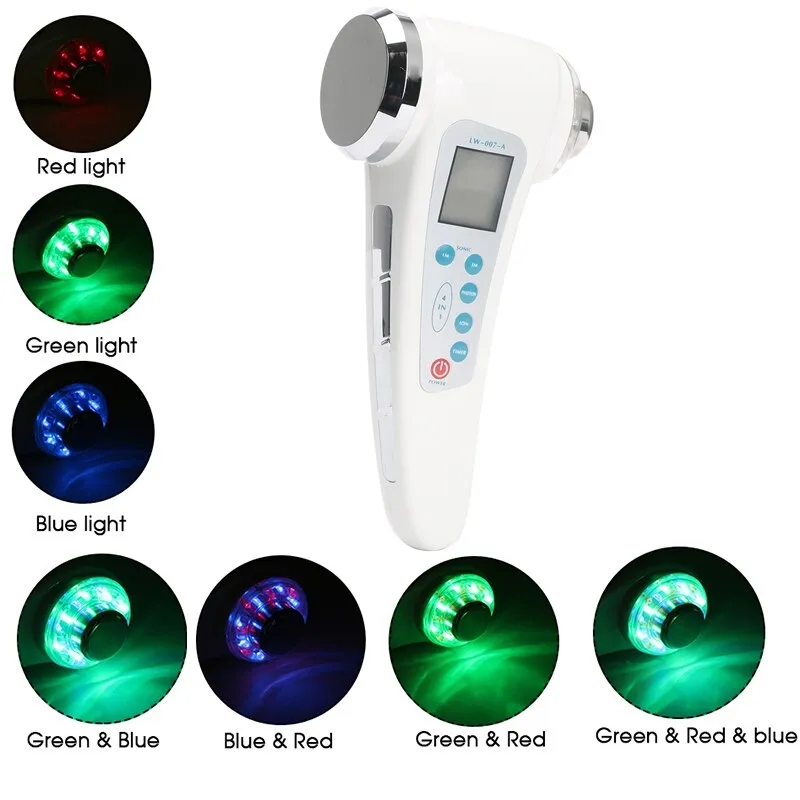 1Mhz 3Mhz Ultrasonic 4 Modes 7 - Electric Face Cleanser Brush recension och pris