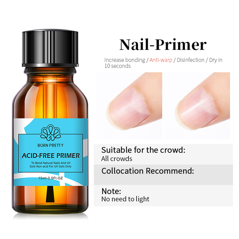 BORN PRETTY 15ml Nail Primer N - Nail Dehydrator Primer recension och pris