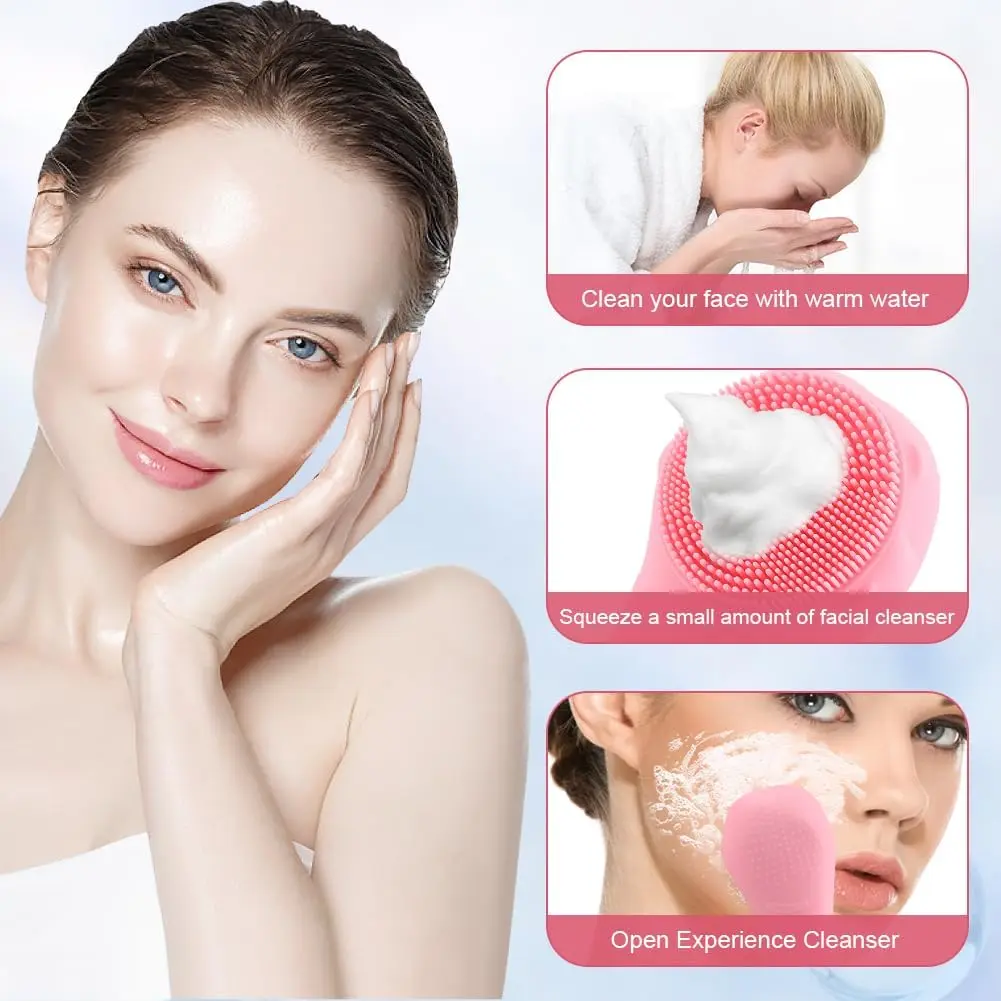 Electric Face Washing Brush wi - Electric Face Cleanser Brush recension och pris