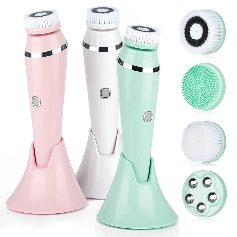 4 in 1 Electric Facial Cleansi - Electric Face Cleanser Brush recension och pris