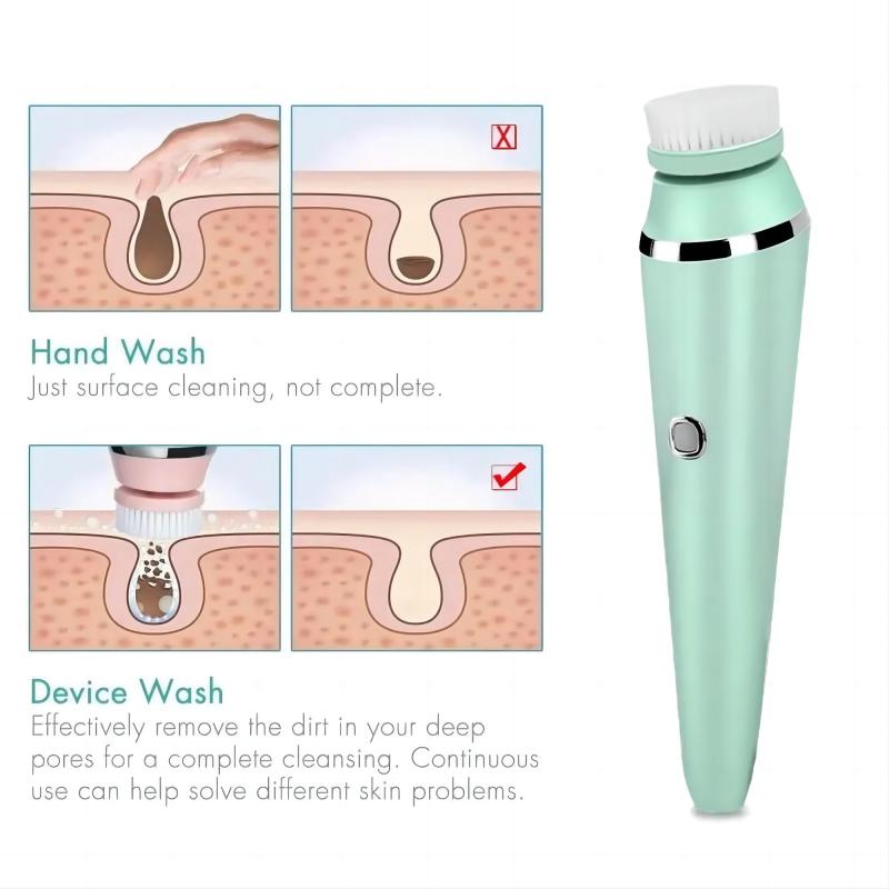 4 in 1 Electric Rotating Facia - Electric Face Cleanser Brush recension och pris