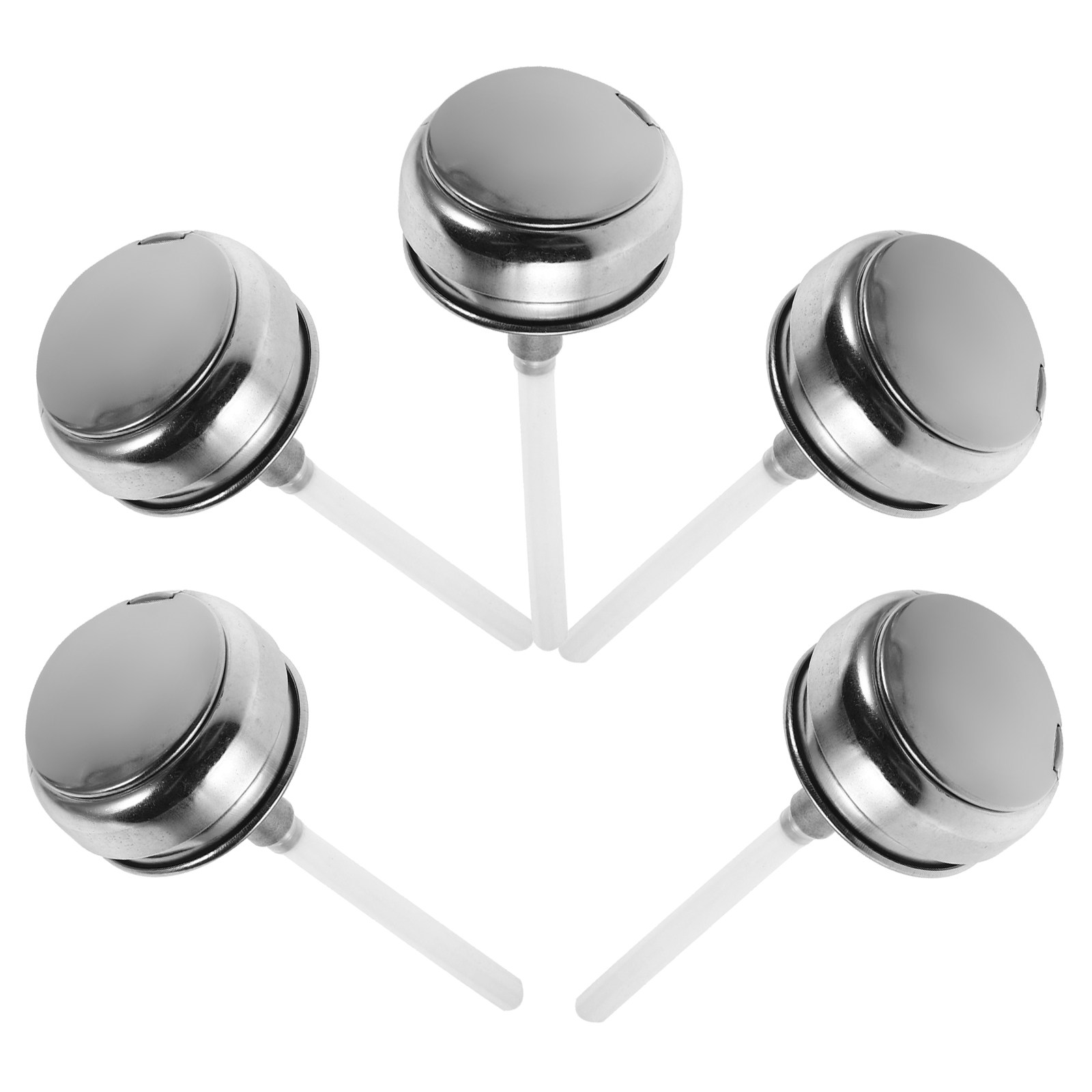 5Pcs Stainless Steel Aluminum  - Makeup And Beauty recension och pris