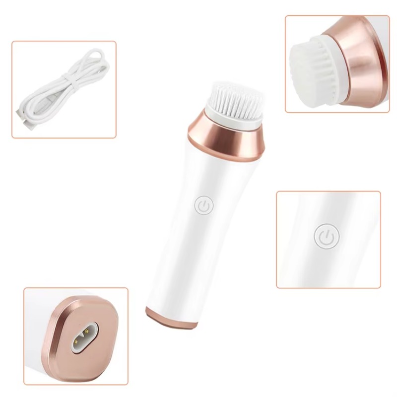 Rotating Facial Cleaning Brush - Electric Face Cleanser Brush recension och pris