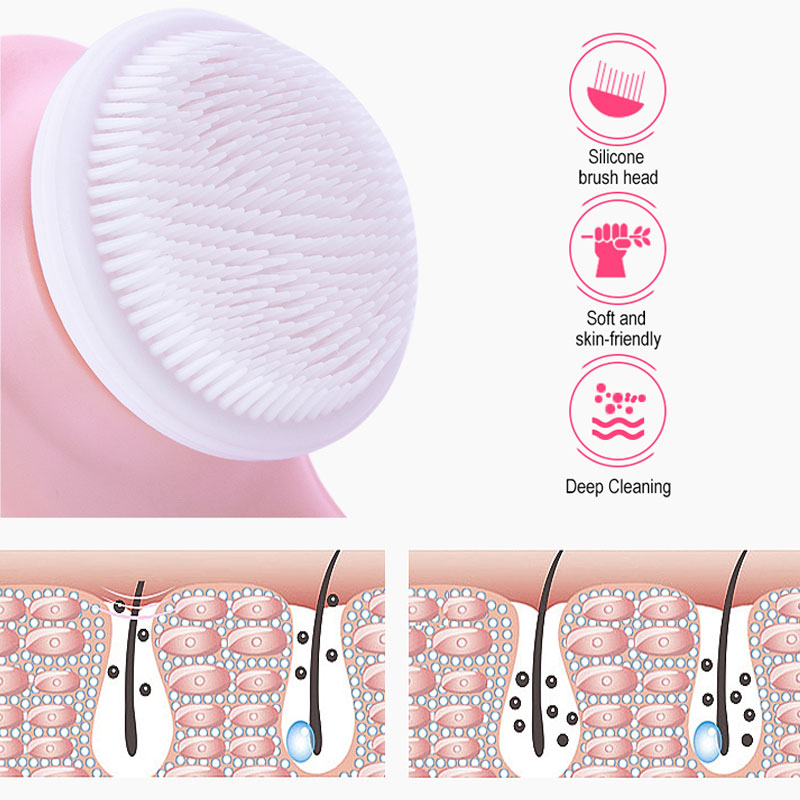 3 IN 1 Electric Facial Cleaner - Electric Face Cleanser Brush recension och pris