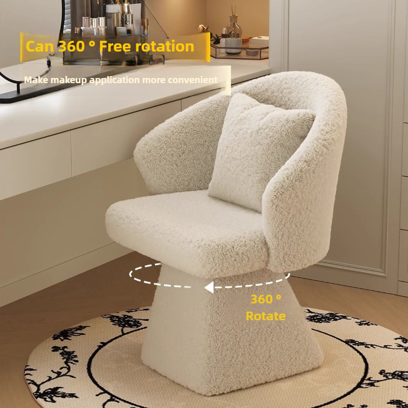 Dressing Table Chair, Rotatabl - Makeup And Beauty recension och pris