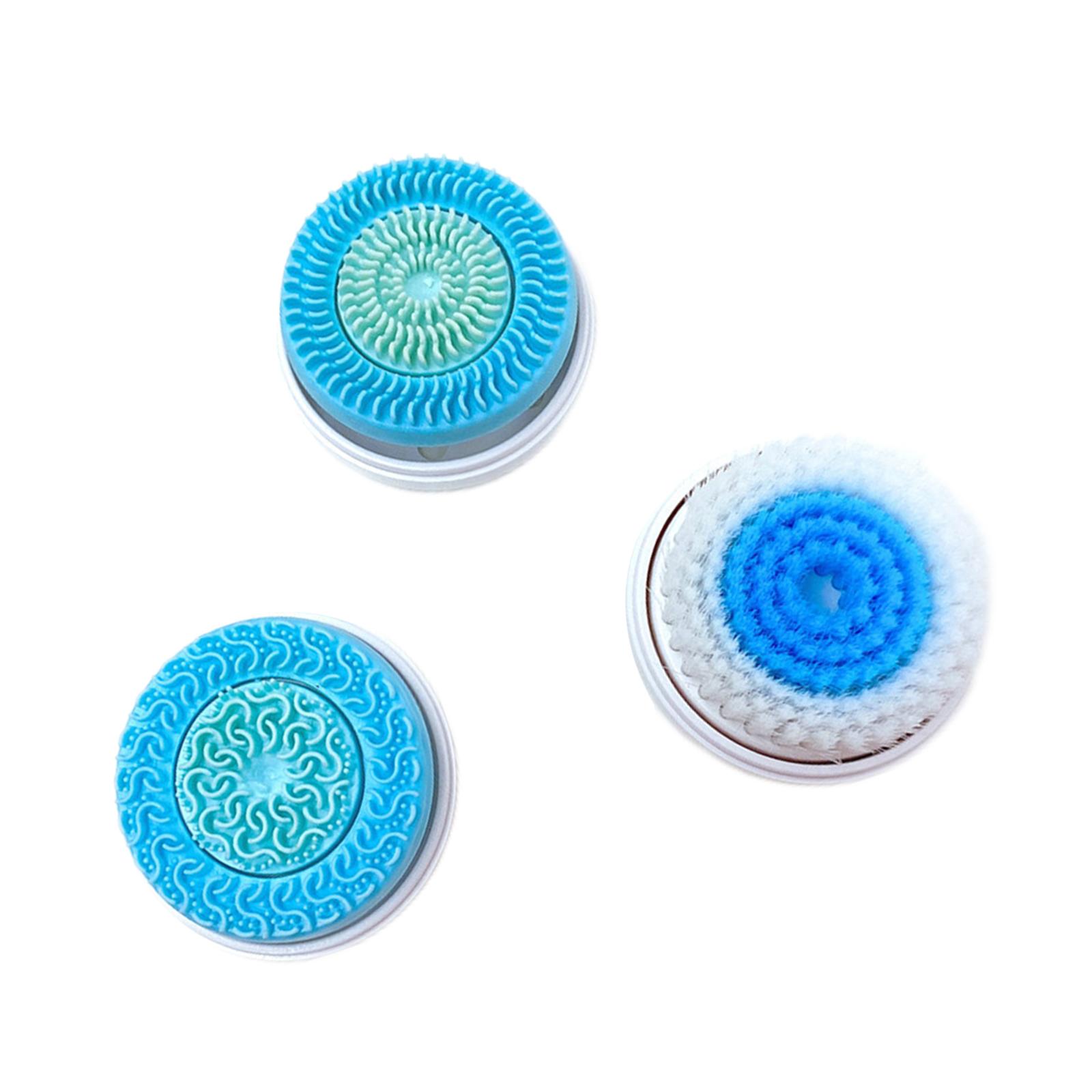3Pcs Face Spin Brushes Heads,  - Electric Face Cleanser Brush recension och pris