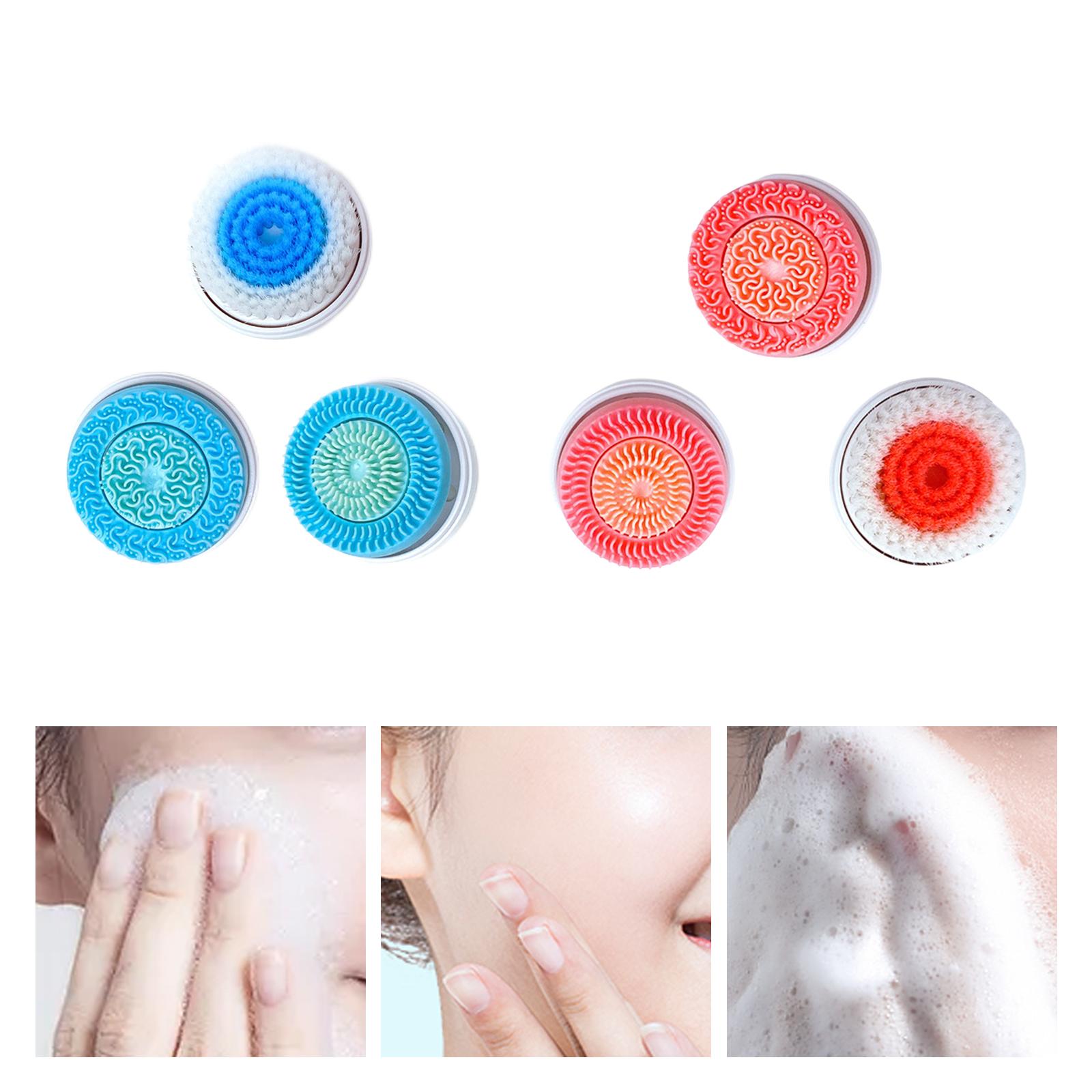 3Pcs Face Spin Brushes Heads,  - Electric Face Cleanser Brush recension och pris