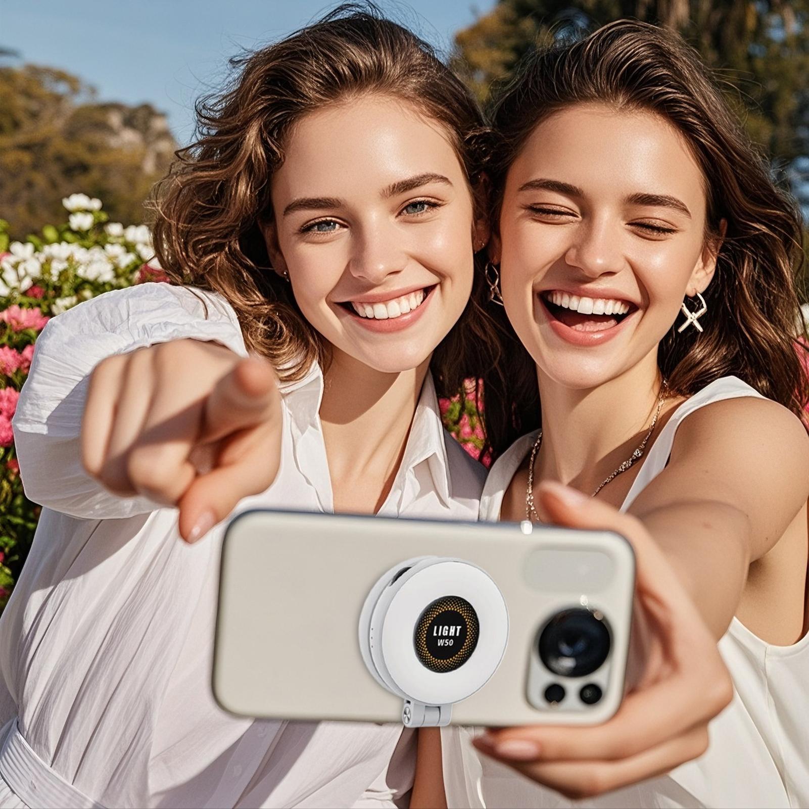 Magnetic Selfie Light 3 Modes  - Beauty Works Makeup recension och pris