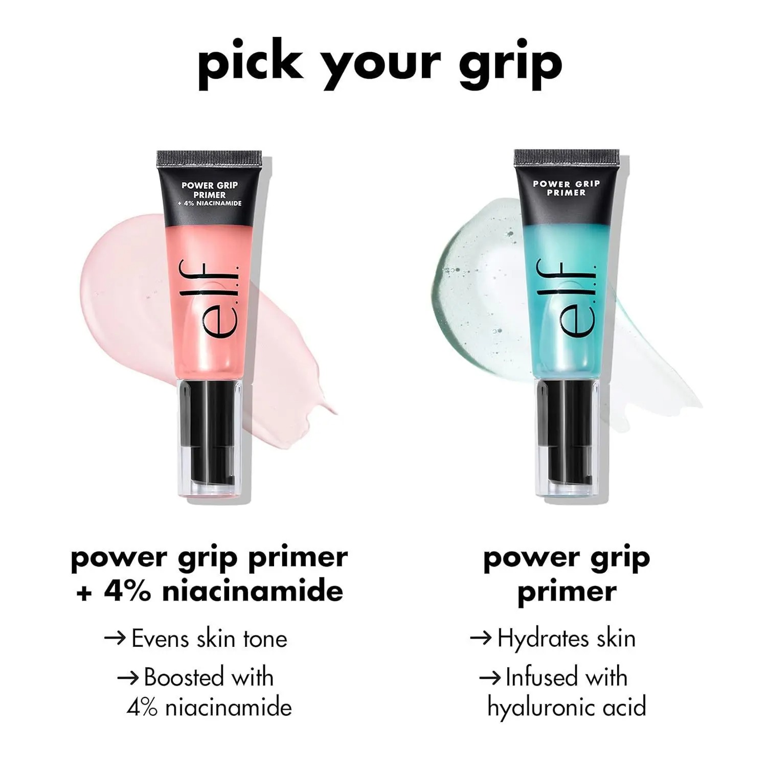 ELF Power Grip Primer Gel Hyal - Huda Beauty Makeup Set recension och pris