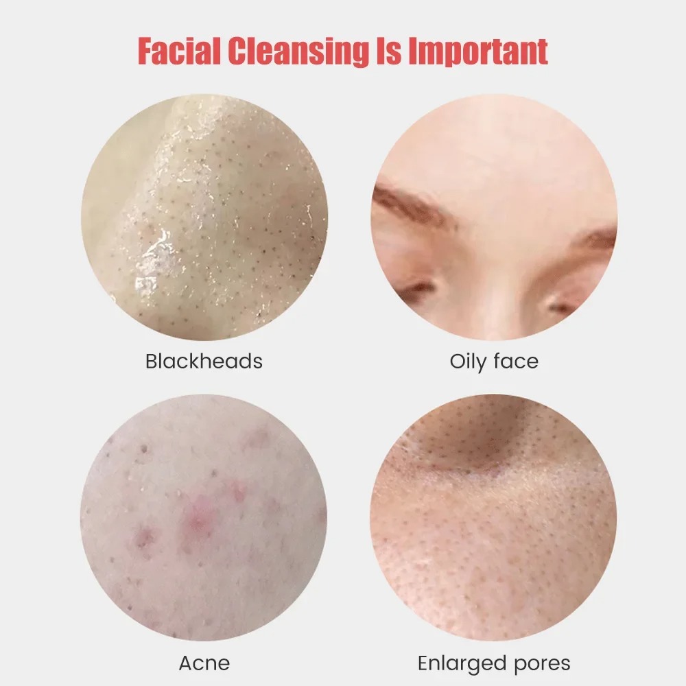 Ultrasonic Vibration Cleanser  - Electric Face Cleanser Brush recension och pris