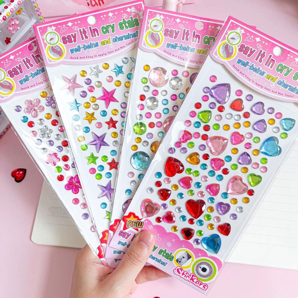 Self-Adhesive Face Rhinestones - Beauty Gems Makeup recension och pris