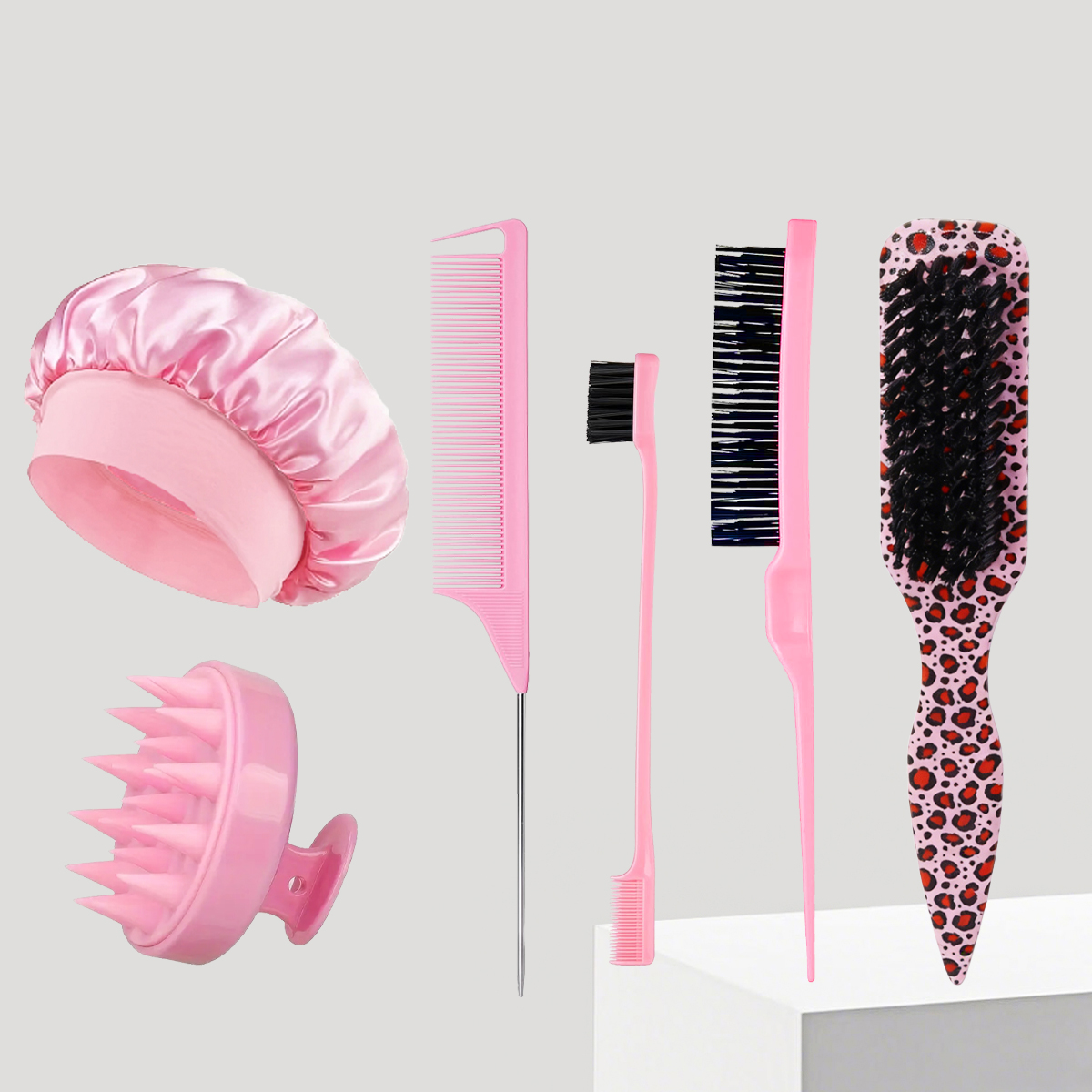 6pcs hair styling tool set - s - Hair Scalp Massager recension och pris