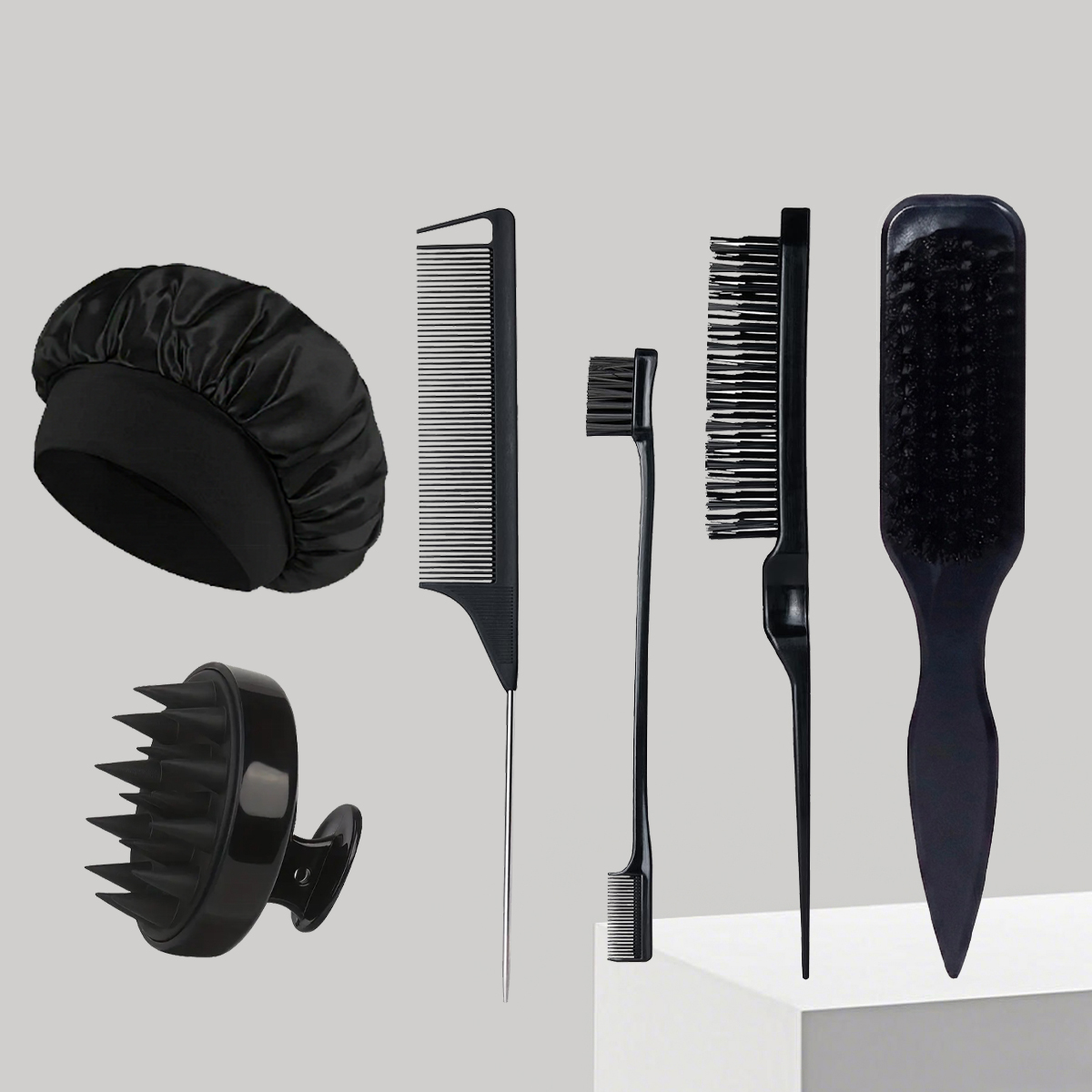 6pcs hair styling tool set - s - Hair Scalp Massager recension och pris