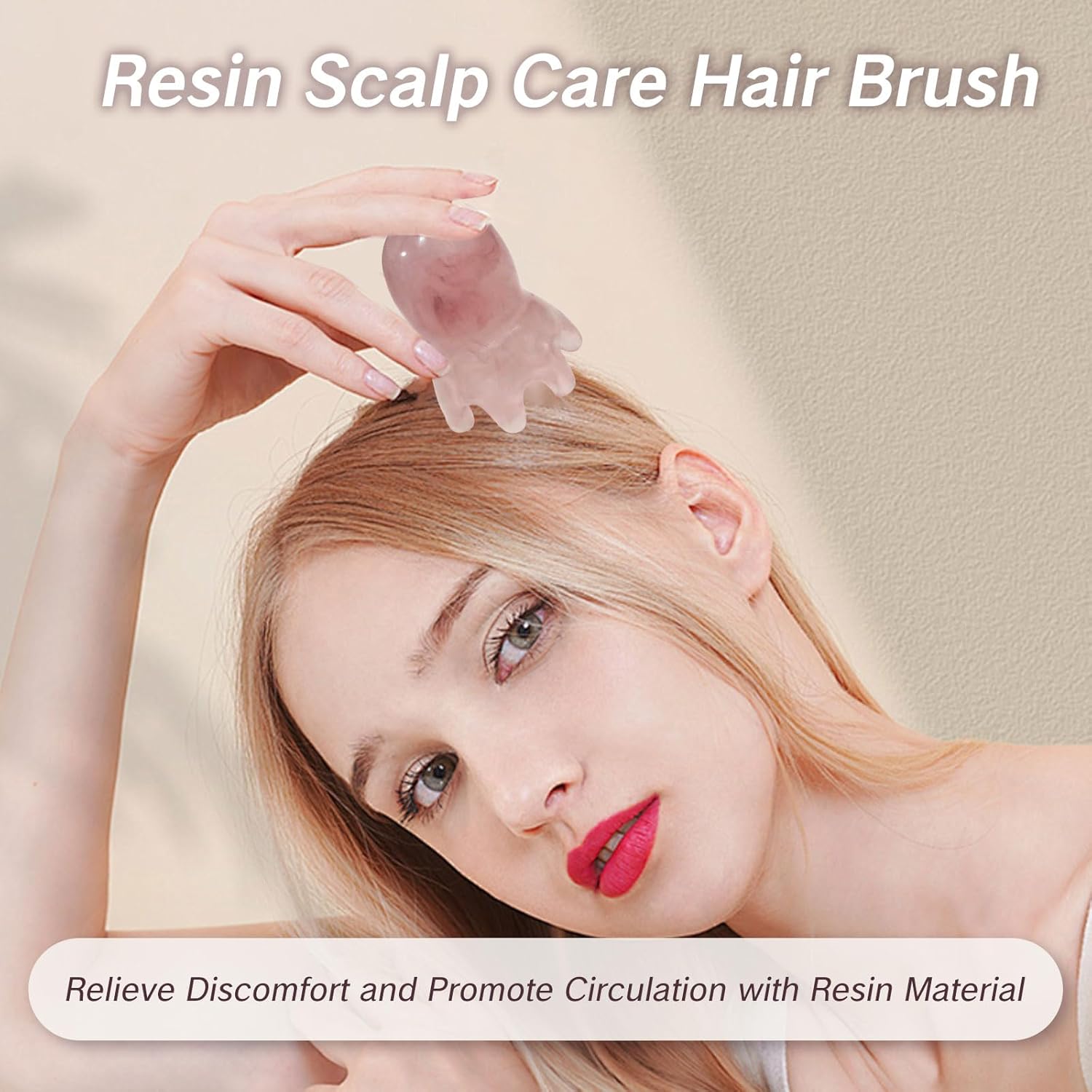 Head Massager Scalp Comb Resin - Hair Scalp Massager recension och pris