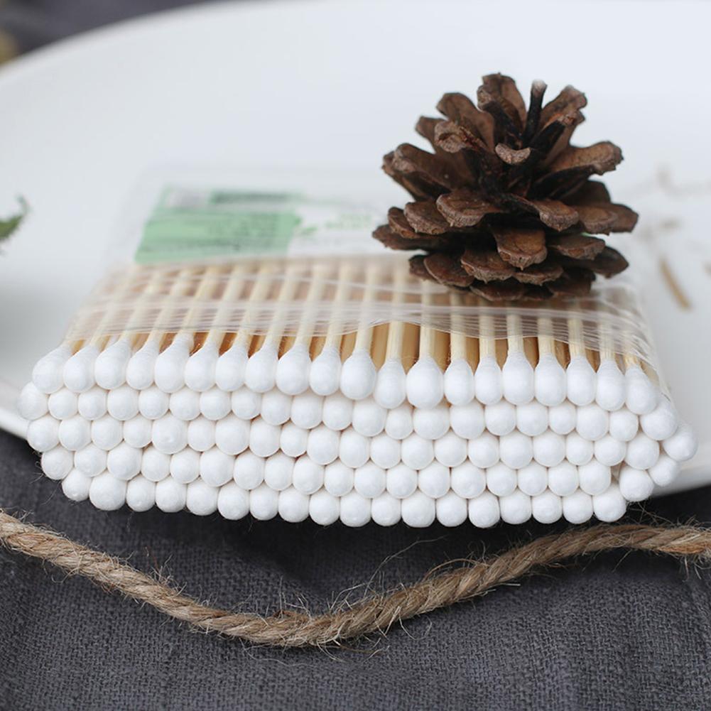 10/100pcs Disposable Cotton Sw - Makeup And Beauty recension och pris