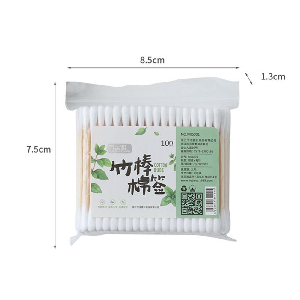 10/100pcs Disposable Cotton Sw - Makeup And Beauty recension och pris