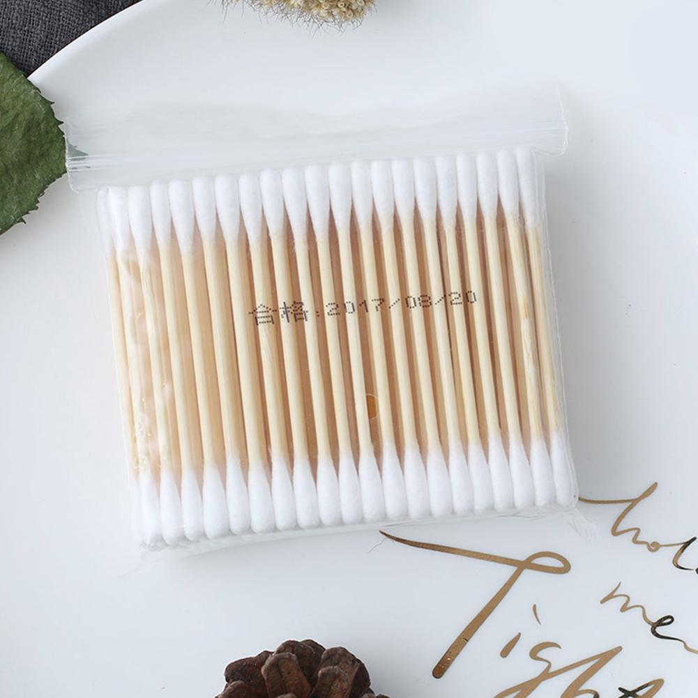 10/100pcs Disposable Cotton Sw - Makeup And Beauty recension och pris