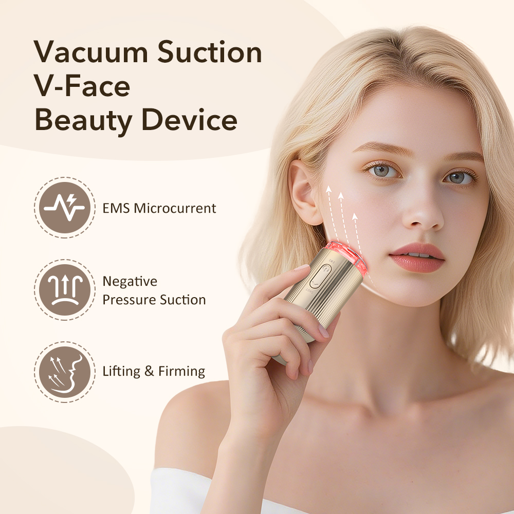 EMS Facial Beauty Device 4 Col - Electric Face Cleanser Brush recension och pris