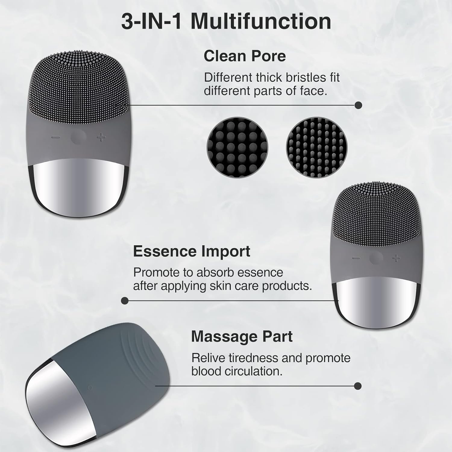 Electric Face Cleansing Brush  - Electric Face Cleanser Brush recension och pris