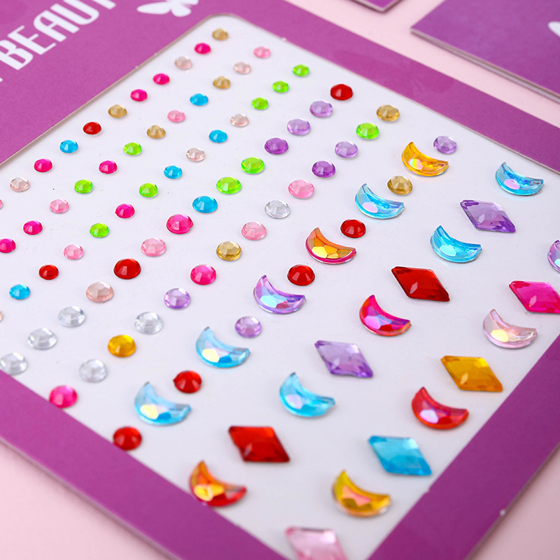 Hot Selling Face Gems Stickers - Makeup And Beauty recension och pris
