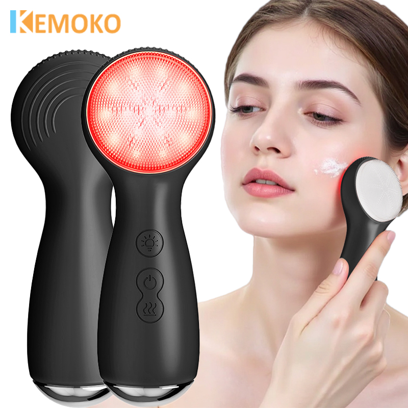 3 In 1 7 Colors LED Silicone F - Electric Face Cleanser Brush recension och pris