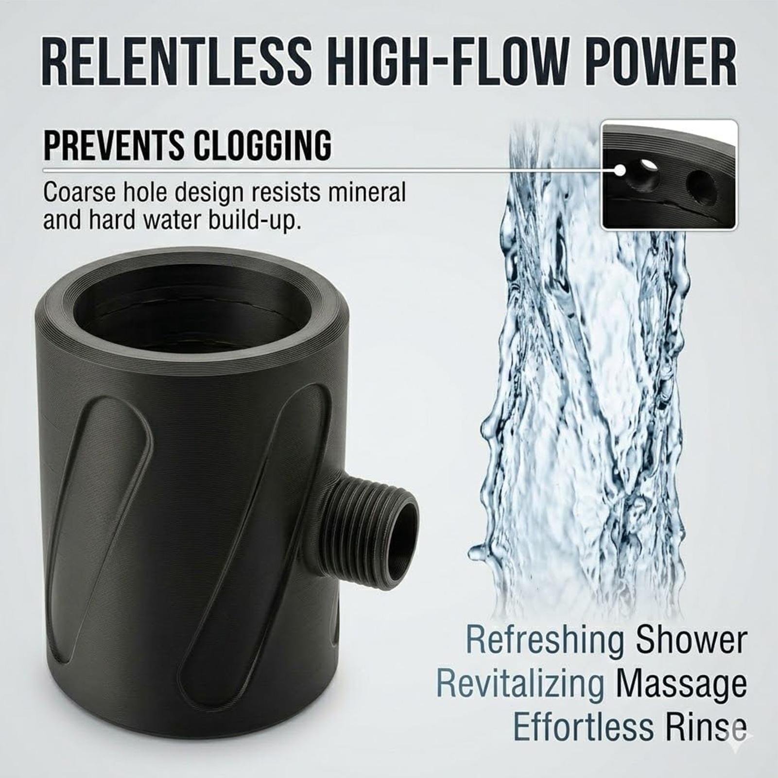 Men's Bathroom Shower Head Eas - Hair Scalp Massager recension och pris