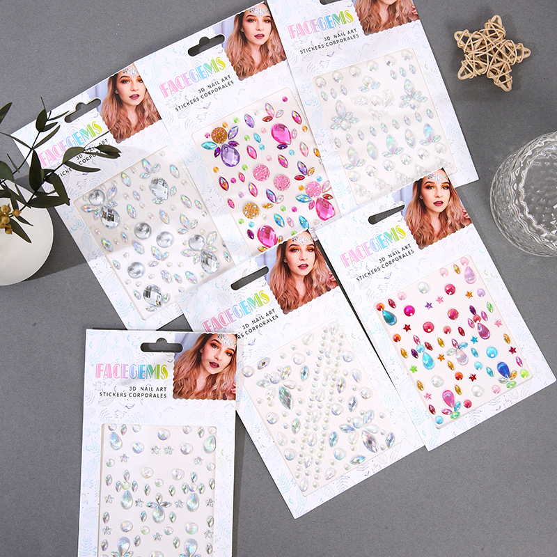Self-adhesive Makeup Diamond E - Beauty Gems Makeup recension och pris