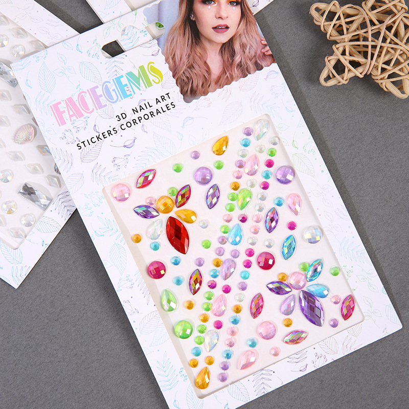 Self-adhesive Makeup Diamond E - Beauty Gems Makeup recension och pris