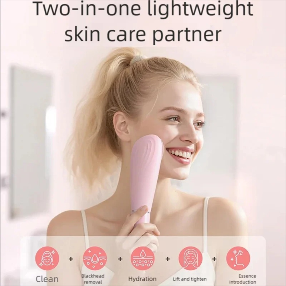 Electric 7 in1 Silicone Blackh - Electric Face Cleanser Brush recension och pris