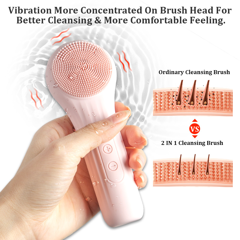 Sonic Waterproof Facial Cleans - Electric Face Cleanser Brush recension och pris